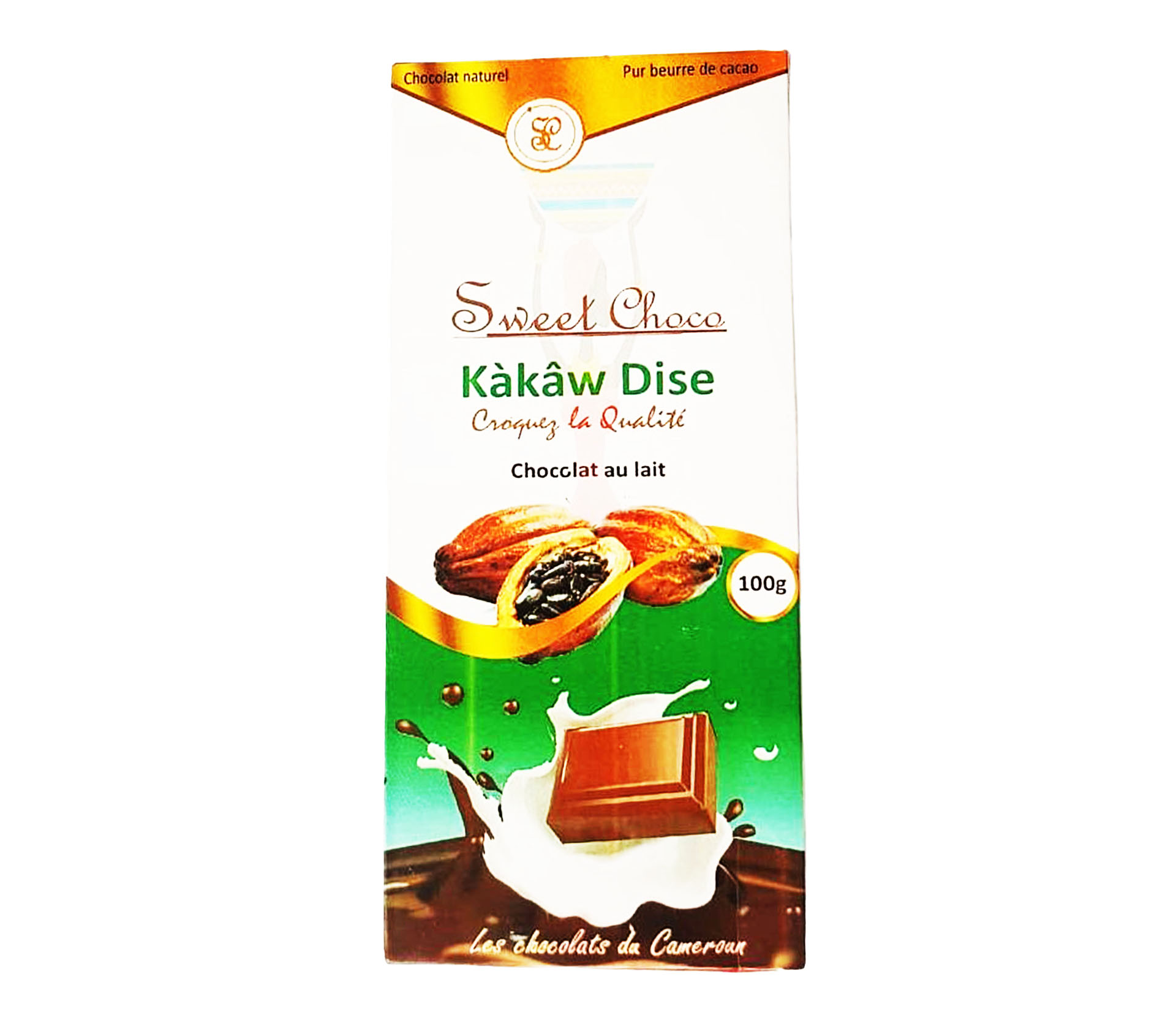 SWEET CHOCO KAKAW DISE Chocolat Au Lait 100 Gram – GTIN 6177000004100
