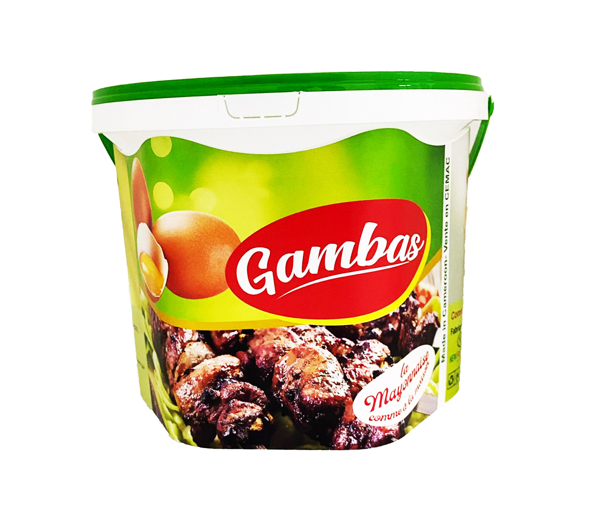 MAYONNAISE Mayonnaise Gambas pot hexagonal 850 Gram – GTIN 6174000025739