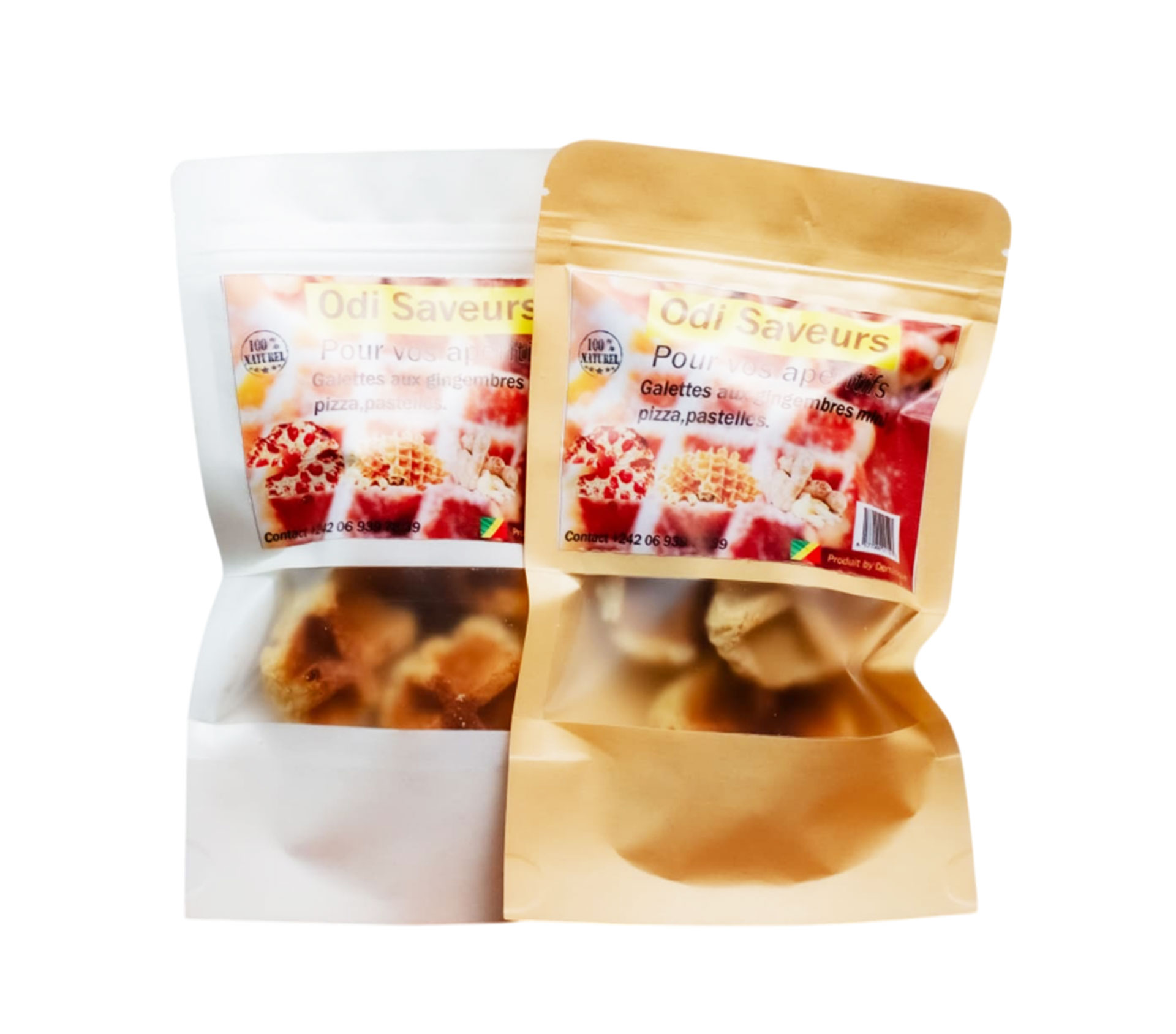 ODI SAVEUR Galette Diet Au Gingembre 40 gram – GTIN 6177000017223