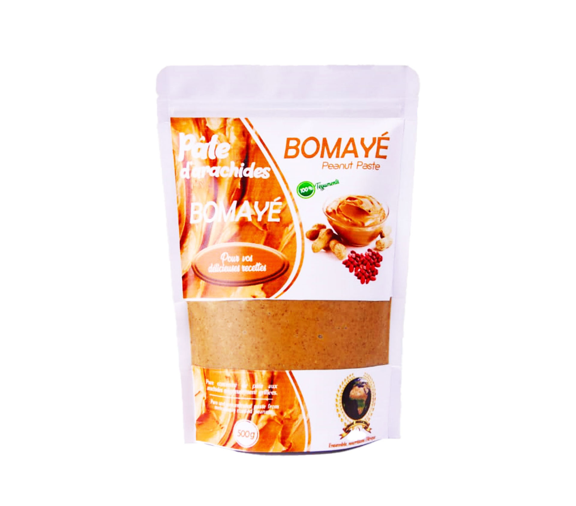 BOMAYÉ PRODUCTIONS Pâte D'arachides 500 Gram – GTIN 6176000118206