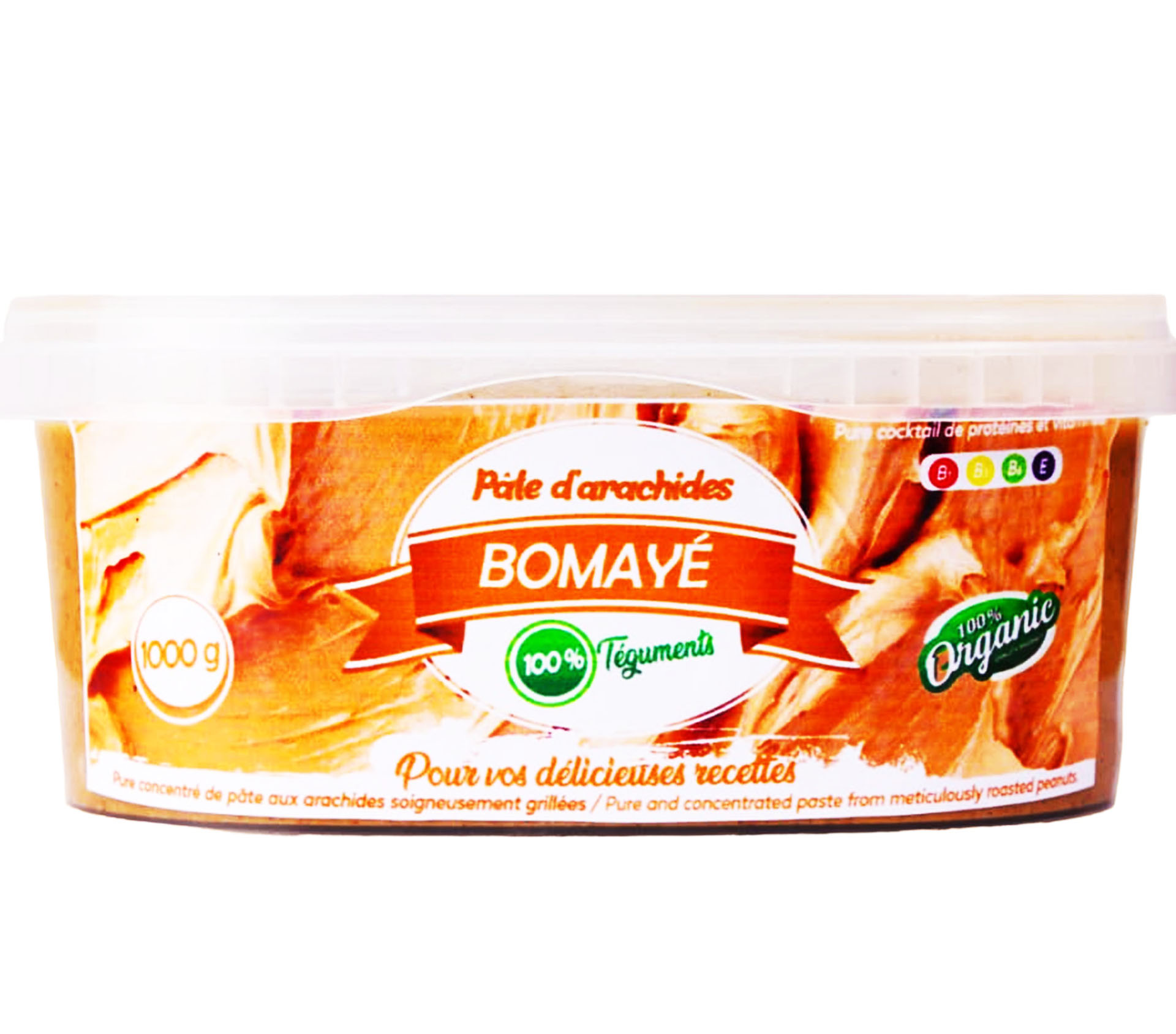 BOMAYÉ PRODUCTIONS Pâte D'arachides 1000 Gram – GTIN 6176000118213