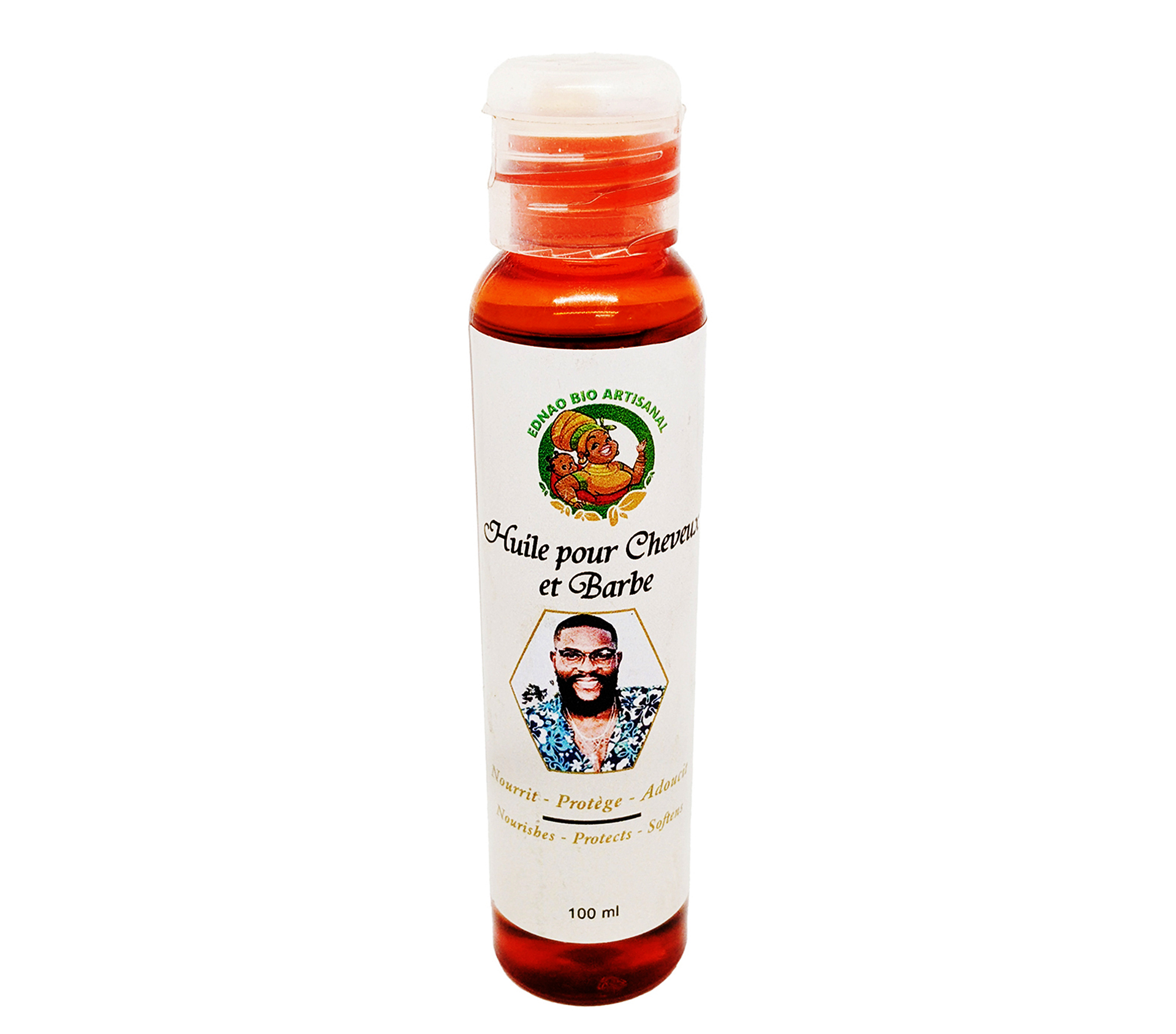 EDNAO BIO ARTISANAL HUILE POUR CHEVEUX ET BARBES Huile Pour Cheveux Et Barbe 100 Millilitre – GTIN 6171100120043