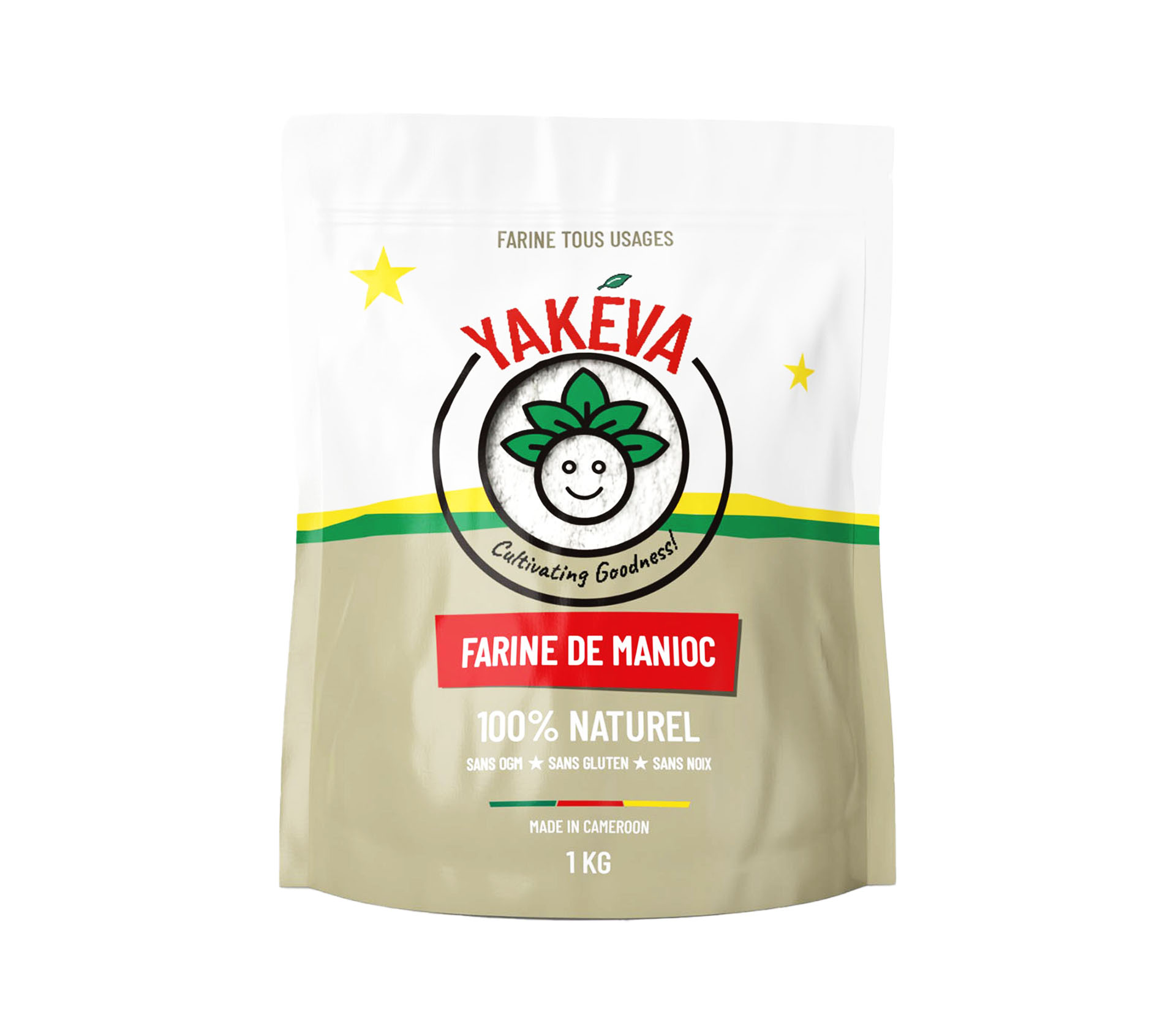 YAKÉVA Farine De Manioc 1 kilogram – GTIN 6176000092506