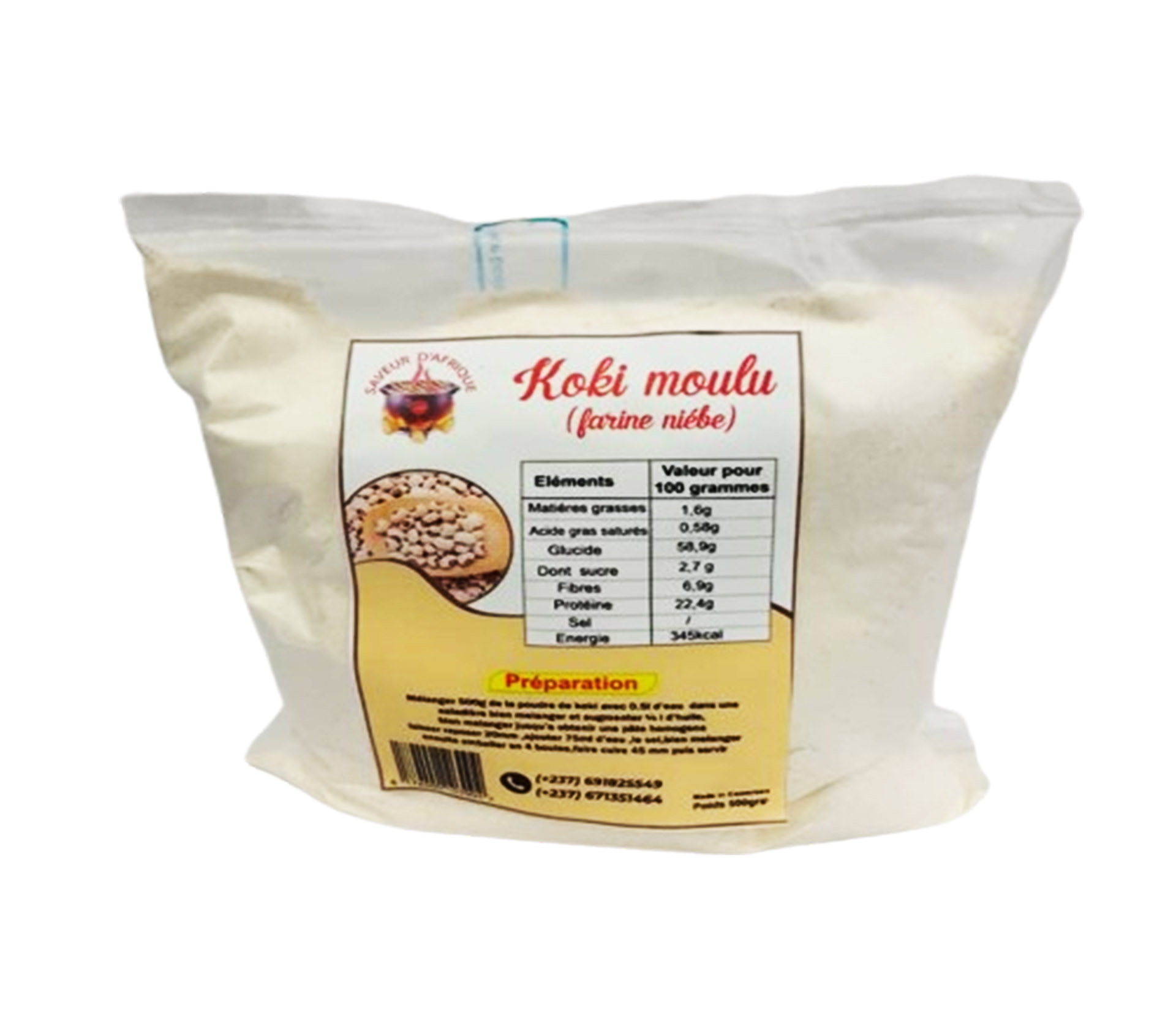 PHOENIX Koki moulu 500 Gram – GTIN 6176000103004